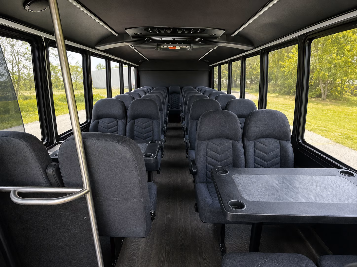 rio rancho 18 passenger minibus interior