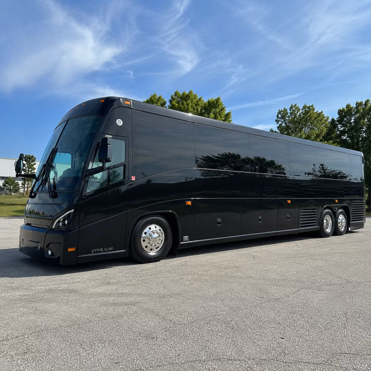 rio rancho 47 passenger charter bus