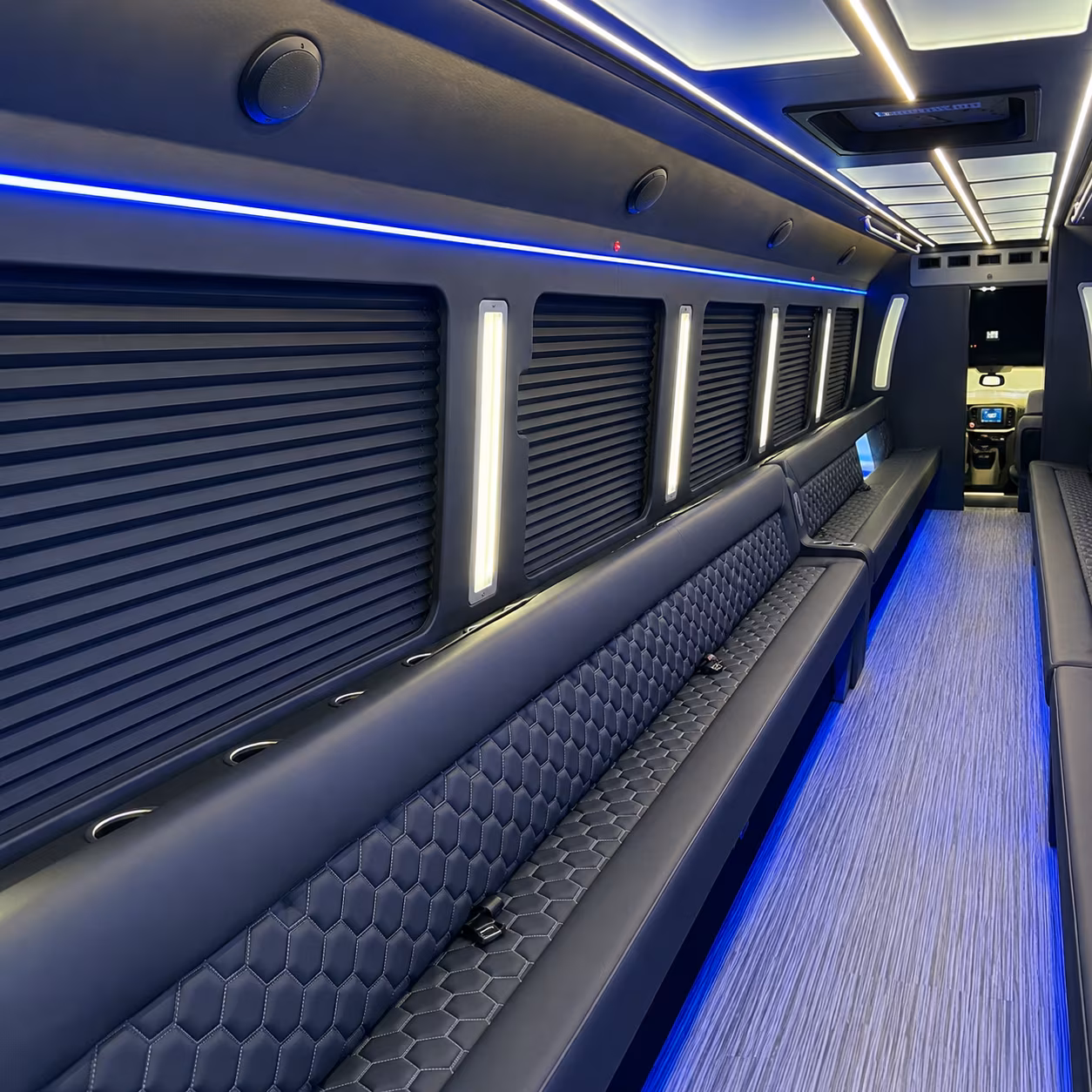 rio rancho party bus inside
